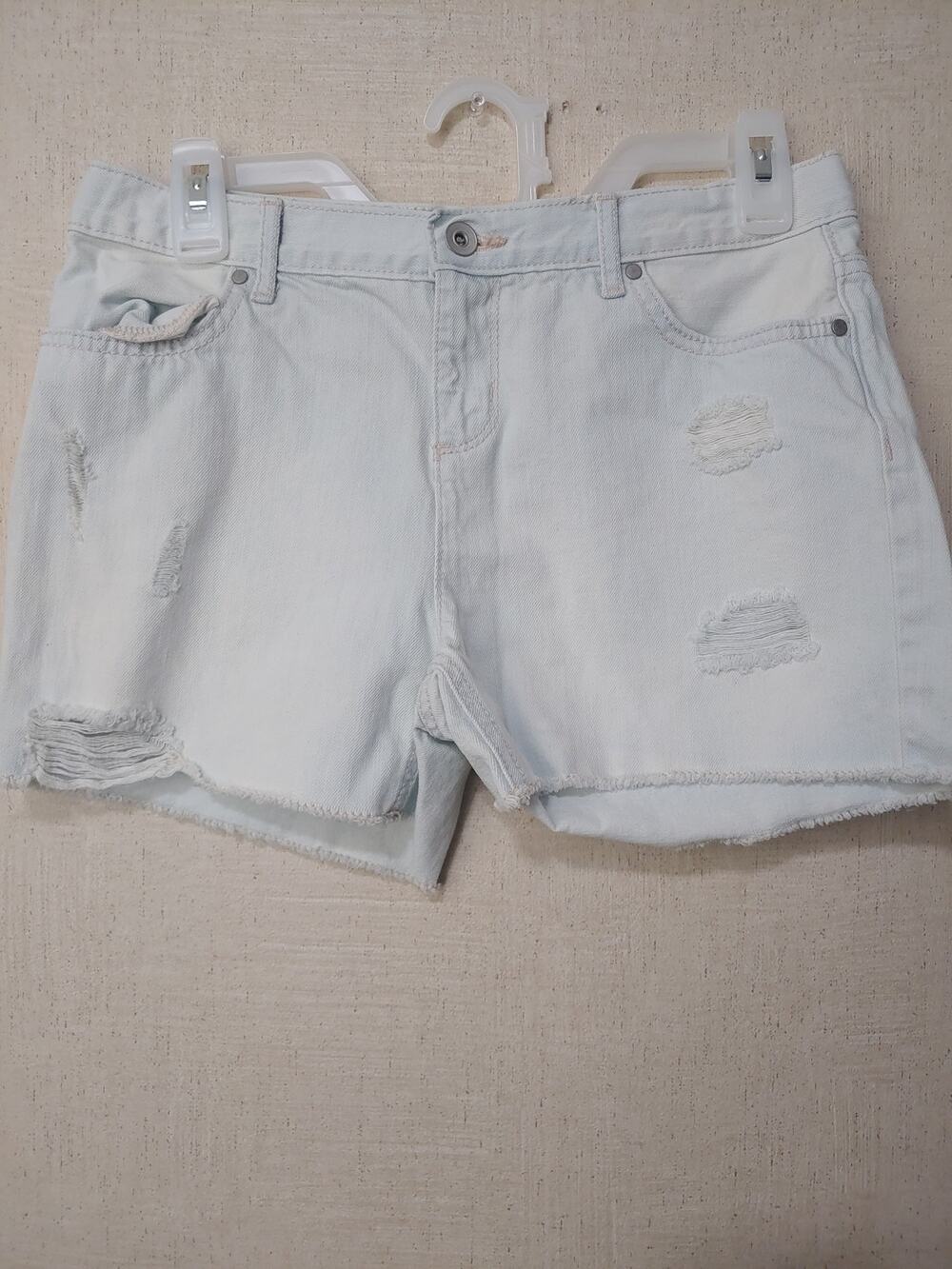 Girls Childrens Place Denim Shorts sz 12P